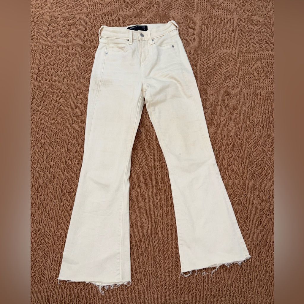 Veronica Beard Carson Ankle Flare High Rise Jeans In Every Size 23